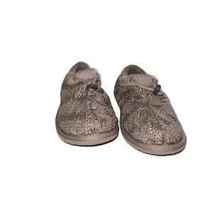 UGG Australia Freesia Cable Knit Slippers Woman Slippers Size 6/7